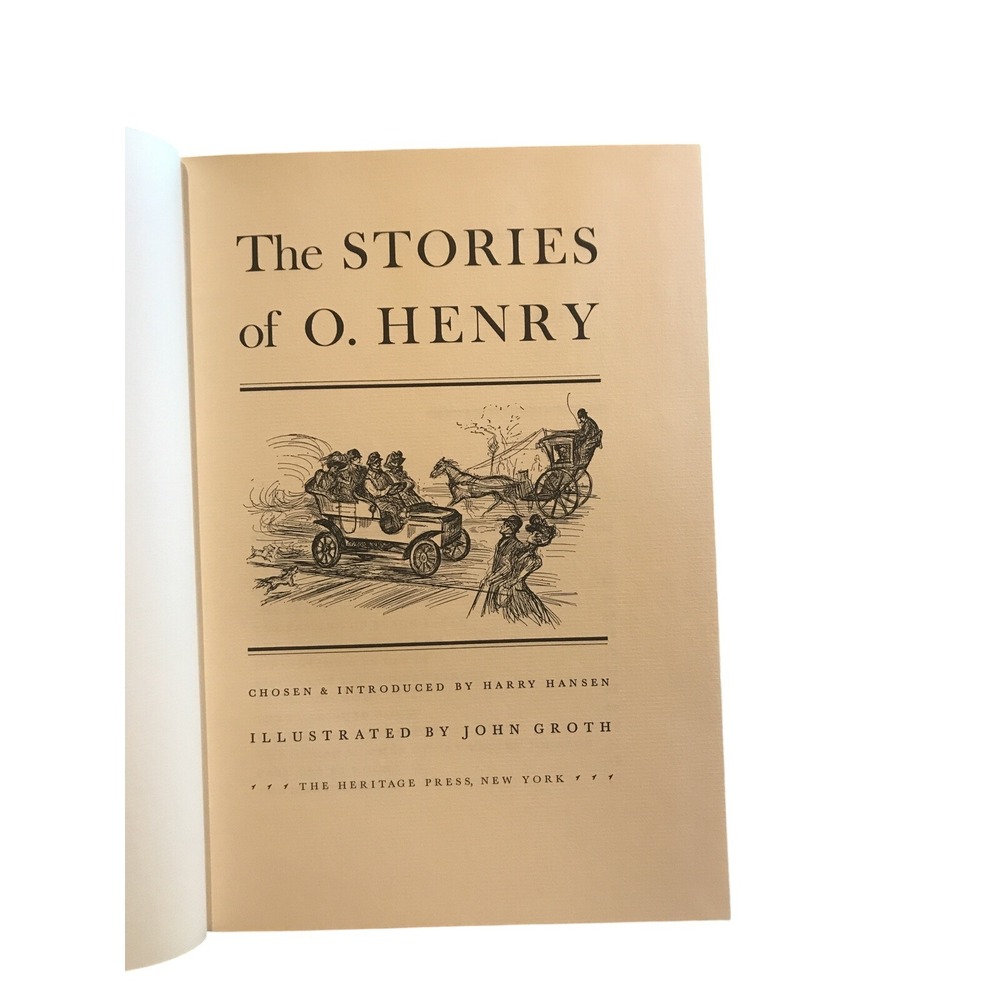 1965 - The Stories of O. Henry - Heritage - Slipcase - No‎ Sandglass - EX
